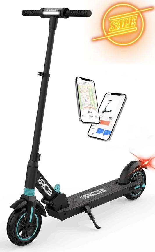 Electric Scooter R13 - 350W Motor,15Mph Top Speed, 8" Tires, Portable Folding Commuting Electric Scooter Adults & Teens